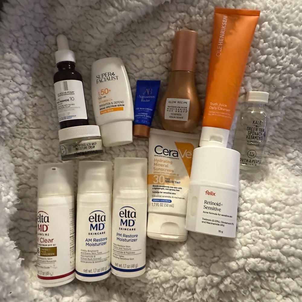 Skincare Collection, some brand new